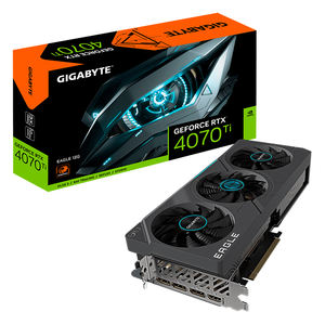 Tarjeta Gráfica para Juegos <span class=keywords><strong>GIGABYTE</strong></span> GeForce <span class=keywords><strong>RTX</strong></span> <span class=keywords><strong>4070</strong></span> <span class=keywords><strong>Ti</strong></span> <span class=keywords><strong>EAGLE</strong></span> 12G Usada, con Frecuencia de Núcleo de 2610 MHz y 12 GB de Memoria (GV-N407TEAGLE-12GD) - Product Image 1