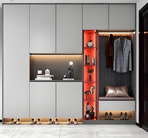 Huipinju Durable Modern Wooden <b>Shoe</b> Cabinet <b>for</b> Home Living Room Hotel Apartment Entryway Furniture - Product Image 6