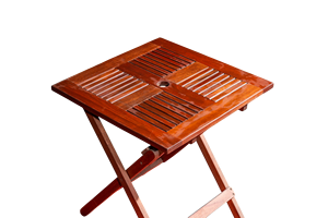 Ensemble de mobilier d'extérieur moderne en bois Melaleuca, 4 pièces, chaises de jardin confortables avec accoudoir - Product Image 3