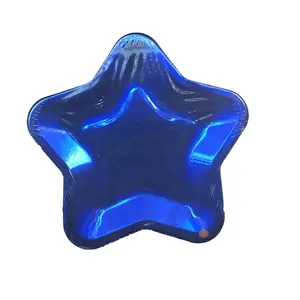 Special Star shaped disposable paper plate