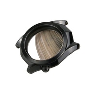 Boîtier de montre en acier inoxydable 316L de 40 mm, design automobile, compatible avec cadran de 28,5 mm, mouvement NH34/5/6/8/70/1/2, verre saphir, lunette à vis
