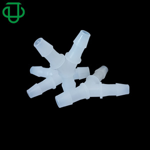 Conector en T de 3 Vías de Plástico PVDF de Alta Calidad al por Mayor, Conector en T de 3 Vías, Conector de Goma Suave para Tuberías de Agua y Gas - Product Image 2