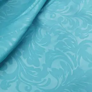 Venta directa de fábrica precio barato 100% microfibra de poliéster sábanas pesado 3D en relieve tela teñida para Indonesia/mercado de Rusia