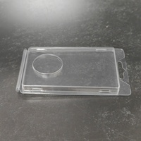 Boîtes de protection en PET transparent personnalisées, boîtes de présentation de pièces de monnaie en plastique avec carte imprimée pour pièces de monnaie commémoratives