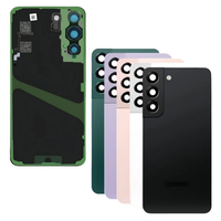 Pour Samsung Galaxy S22 S23 Plus boîtier Ultra cadre moyen + couvercle arrière de batterie avec caméra