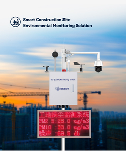 Công nghiệp ngoài trời chất lượng không khí Màn hình PM2.5 PM10 co No2 SO2 O3 H2S TVOC bụi phân tích khí cảm biến cho Trạm thời tiết - Product Image 6