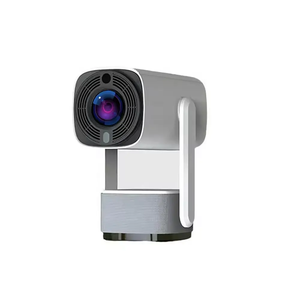 K2 Proyector de vídeo 3D portátil Auto-Focus Keystone Zoom BT Altavoz Android 11 WiFi6 Batería recargable Proyector al aire libre 4K - Product Image 1