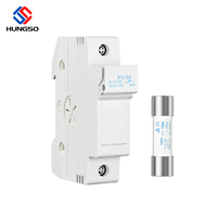 HSPV-32(X)/1038 – Kit de fusibles 10x38 32A 1500V CC à montage sur rail DIN avec fusible intégré pour la protection des circuits – Vente directe usine