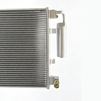 Condensateur de climatisation à flux parallèle en aluminium 92100-JE30A, testé à 100 % contre les fuites, avec sécheur intégré, neuf, garantie 1 an pour Nissan Qashqai