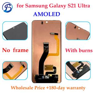 Original Super AMOLED para <span class=keywords><strong>Samsung</strong></span> Galaxy <span class=keywords><strong>S21</strong></span>.S21FE.<span class=keywords><strong>S21</strong></span> Plus.<span class=keywords><strong>S21</strong></span> Ultra Pantalla AMOLED Smartphone con Burns Teléfono móvil - Product Image 5