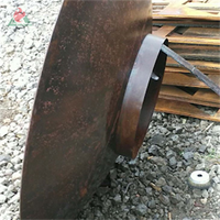 Bol de foyer en acier Corten antique, pour la construction d'un foyer en métal