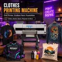 Impresora DTF HANYING de Alto Rendimiento 220V para Transferencia de Película PET de Formato Ancho, Fabricación de Camisetas, Ropa y Productos Promocionales, 1 Año de Garantía