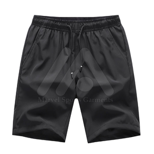 Short de sport d'été décontracté taille haute pour hommes séchage rapide impression à chaud toile avec braguette à glissière logo personnalisable respirant - Product Image 1