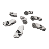 La poudre métallique imprimée en 3D personnalisée partie le service de prototypage rapide SLM 3D en alliage d'aluminium en acier inoxydable
