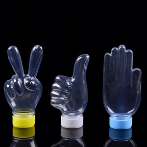 Nuevo Producto, Botella de Agua y Jugo de Plástico PET con Diseño de Mano Atractivo, 50 ml, Botella para Bebidas, Leche y Té con Tapa - Product Image 1