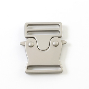 Bán Sỉ Vòng Cổ Chó Màu Đen Tùy Chỉnh Đai 38Mm Khóa Chiến Thuật Kim Loại Tháo Nhanh Hạng Nặng Sil <span class=keywords><strong>Ver</strong></span> 25Mm - Product Image 5