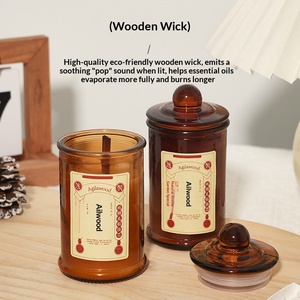 Tea Color Aromatherapy Candle Ornament Home Indoor Decoration Luxury Birthday Valentine Gift For Women - Product Image 2