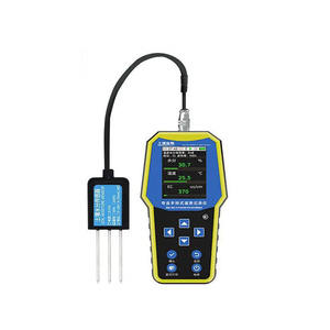 बुद्धिमान मिट्टी डिटेक्टर सेंसर मिट्टी पोषक तत्व स्पीडोमीटर तापमान + आर्द्रता + मेक + टेक + npk भंडारण डिटेक्टर क्षेत्र प्रदर्शन - Product Image 1