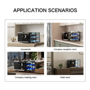 Cafetera automática para el hogar, máquina de café larga con leche caliente, agua, vapor latte, capuchino, con función de calentamiento de tazas, 16 tipos - Product Image 6