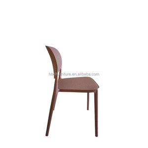 Chaise en corne DLC-P669 tabouret de bureau chaise de salle à manger ménage en plastique épaissi net <span class=keywords><strong>rouge</strong></span> chaise longue paresseuse - Product Image 4