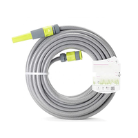 Tuyau d'arrosage de jardin en PVC en gros d'usine avec pistolet pulvérisateur, kits d'irrigation pour le jardinage