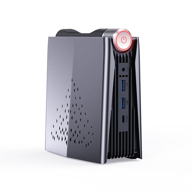 2023 New AM08 PRO Gaming MINI PC Computer Ryze n 9 6900HX DDR5*2 4800Mhz 32G\/64G 512G 1TB M.2 2280 NVME\/ NGFF Stand up Mini PC