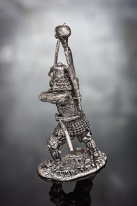 Souvenir in resina guerriero giapponese con spada e Sashimono figure medievali <span class=keywords><strong>Samurai</strong></span> soldatini 5.4cm - Product Image 6