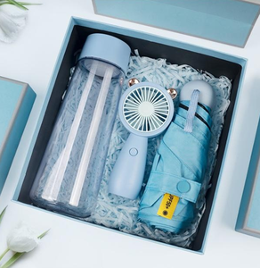 Winnel Ý Tưởng Sản Phẩm Mới 2023 Chân Không Fan Ô Khăn Mini Fan Món Quà Thiết Lập Cho Mẹ Các Bà Mẹ Ngày Và Món Quà Cưới Năm Mới - Product Image 3