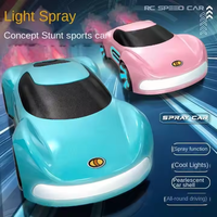 Flytec FY-Y1801 Coche de Acrobacias RC con Iluminación de Carrocería, Concepto de Coche Deportivo de Acrobacias, Conducción Lateral Automática con un Clic