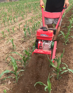Bốn bánh lái xe xăng Micro tiller weeder mương nhỏ và nới lỏng máy tự hành làm cỏ ROTARY tiller - Product Image 5
