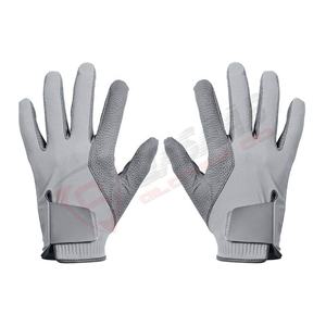 Wholesale Custom Men Mesh-Designed Patchwork Sports Best Quality Winter Breathable Leather Sports Golf <b>Gloves</b> - Product Image 4