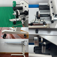 Machine automatique de découpe et de rembobinage de tissus, de découpe de bandes de tissu et de rubans biaisés