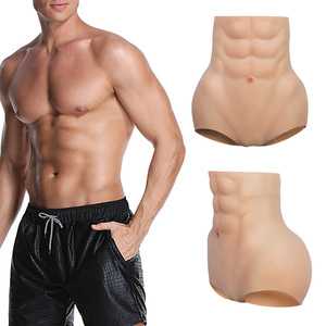 Forme de poitrine en silicone doux au toucher réaliste <span class=keywords><strong>faux</strong></span> muscle hommes hanche fesses pantalon <span class=keywords><strong>fessier</strong></span> en silicone pour crossdresser - Product Image 1