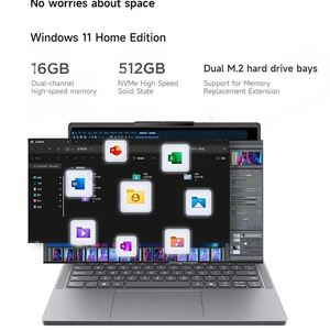 โน้ตบุ๊ก XiaoXin 14C(SE) รุ่นใหม่ปี 2025  ซีพียู Core I5-13420H แรม 16GB ความจุ 512GB หน้าจอ 14 นิ้ว ความละเอียด 1920*1200 เหมาะสำหรับใช้งานส่วนตัว ธุรกิจ และเล่นเกม XiaoXin 1 - Product Image 5