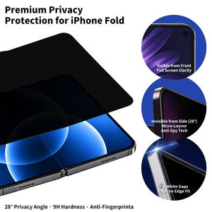 Protector de Pantalla EPU Personalizado de Fabricante ODM para iPhone 18 Fold, Película de Hidrogel TPU Autoadhesiva Suave para la Parte Interna, Antiarrugas, Antichoque - Product Image 4