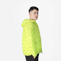 Veste d'hiver rembourrée légère et élégante pour homme, service OEM personnalisable