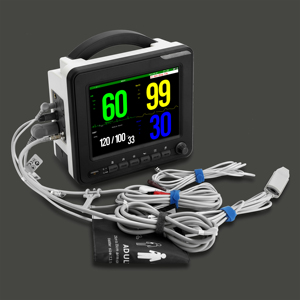Moniteur portable de signes <span class=keywords><strong>vitaux</strong></span> avec imprimante pour usage humain et vétérinaire - Product Image 1