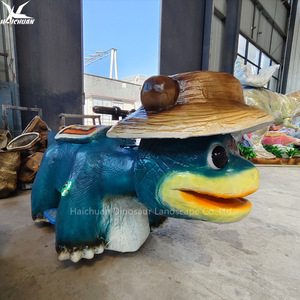 Vui Vẻ Công Viên Tùy Chỉnh Rideable Khủng Long Mô Hình Cho Bán Đi Bộ Điện Mountable Khủng Long Đi Xe Cho Trẻ Em - Product Image 3