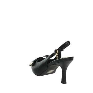 Ferre Women's Slingback <b>Pump</b> <b>Black</b> Pointed Toe Heel - Product Image 2