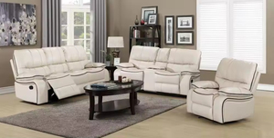Frank Furniture Wholesale 3+2+1 Seater Customizable Convertible Reclining <b>Sofa</b> Set Extendable & Revolving with Cooling Tech - Product Image 2