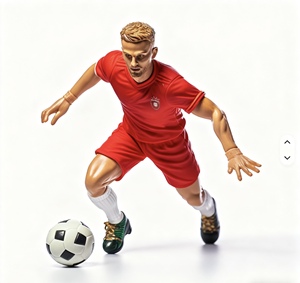 Figurines de joueurs de football miniatures personnalisées en PVC, joueurs de football, joueurs de <span class=keywords><strong>basket</strong></span>-ball, sportifs, figurines d'action en plastique, jouets - Product Image 2
