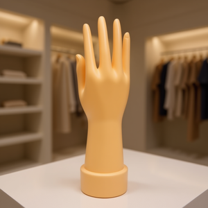 Stampo per mano destra lungo 27 cm per manichino espositore di guanti - Product Image 3