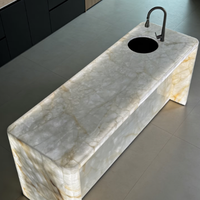 Grande dalle de marbre personnalisée, moderne, durable, naturelle, illuminante et brillante, pour marches d'escalier, revêtement de sol intérieur et décoration de villa