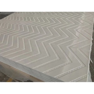 KHÁCH SẠN cấp đúc Đá Cẩm Thạch tắm tường Bảng điều khiển nhân tạo nuôi cấy đá cẩm thạch bao quanh cho phòng tắm thanh lịch trang trí 3D thiết kế mô hình - Product Image 1