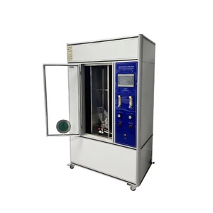 เครื่องทดสอบการเผาไหม้แนวตั้งแบบสายเดี่ยวและสายเคเบิลชนิดหน้าจอสัมผัส IEC 60332 EN 50265 เครื่องทดสอบความไวต่อไฟแบบสายเดี่ยว - Product Image 2
