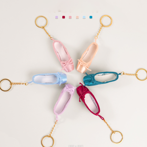 Venta caliente Creative Ballet -Shoes Keys Fob Gifts Llavero creativo Bolsa Coche Colgante Llavero para niñas - Product Image 4