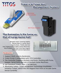 ตู้เกมตู้แลกของรางวัลตู้เกมตู้ ATM สำหรับใช้ทักษะความปลอดภัยสูงสุด - Product Image 2