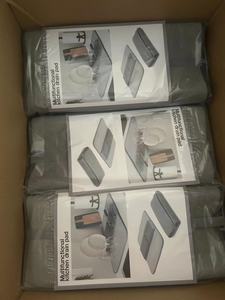 Escurridor de Platos 2 en 1 de Plástico, Organizador de Cocina con Tapete de Microfibra para Secado, Diseño que Ahorra Espacio - Product Image 5