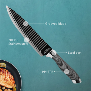 Konoll มีด <span class=keywords><strong>EVERRICH</strong></span>,ชุดมีด PP TPR เคลือบลวดลายในโรงงานพร้อมกล่องบรรจุ - Product Image 3