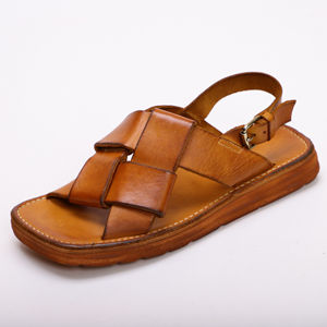 Zapatos de <span class=keywords><strong>piel</strong></span> de bálsamo de árbol para <span class=keywords><strong>mujer</strong></span> y <span class=keywords><strong>mujer</strong></span>, <span class=keywords><strong>Sandalias</strong></span> de tacón plano personalizadas, de alta calidad, venta al por mayor, directo de fábrica, nuevo estilo, 2023 - Product Image 1